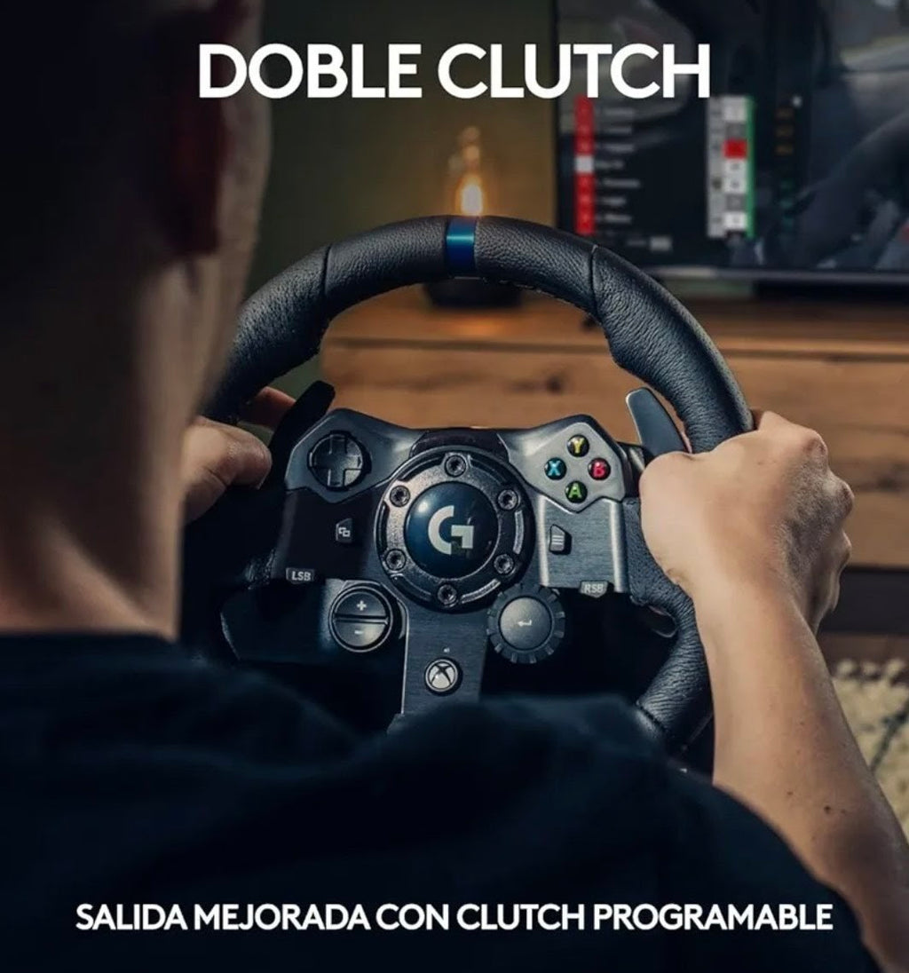 Domina la pista: Gira, derrapa y conquista con el Logitech G923 TRUEFORCE”