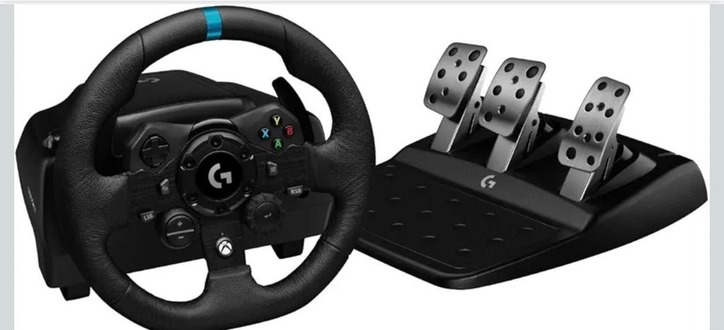 Domina la pista: Gira, derrapa y conquista con el Logitech G923 TRUEFORCE”