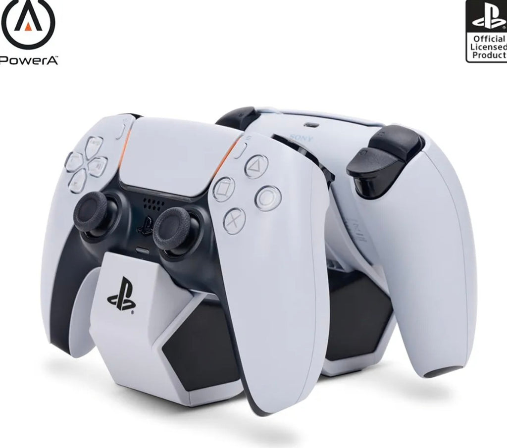 PowerA – Estación de Carga Doble para DualSense PS5 (Licencia Oficial)