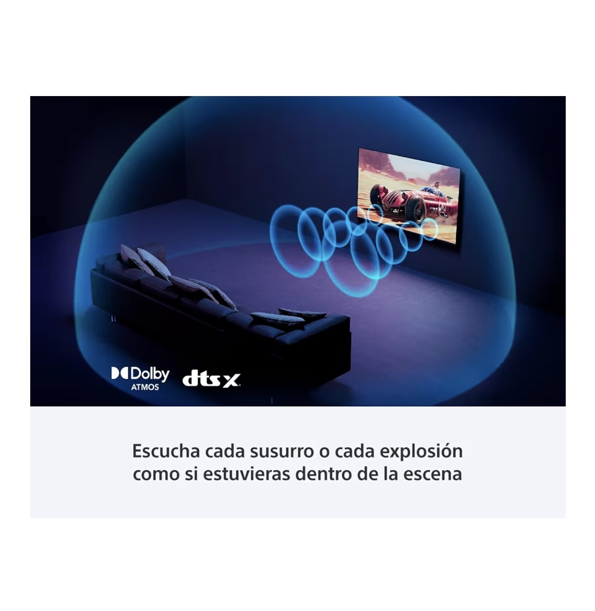 “Pantalla 65″ LED 4K HDR + Google TV — vive cada juego y película con detalle absoluto”