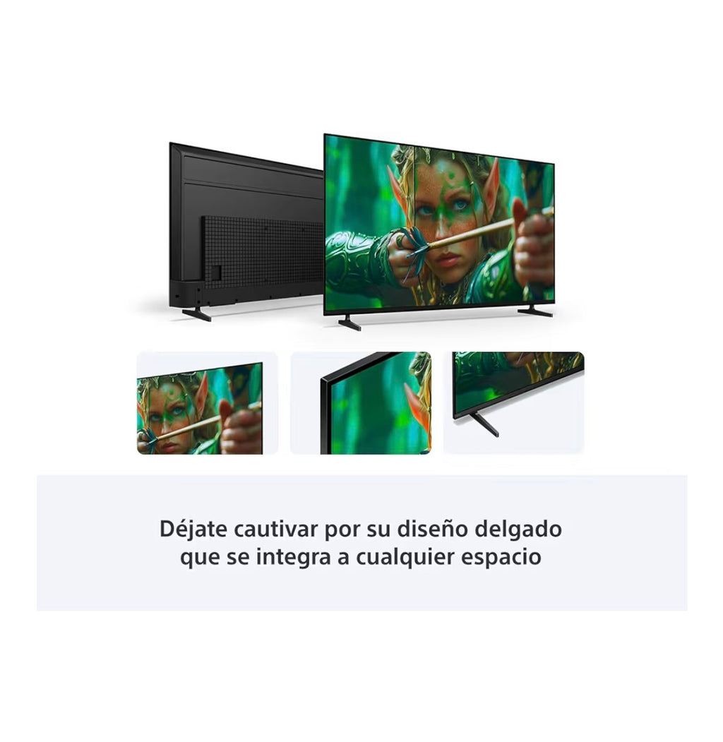 “Pantalla 65″ LED 4K HDR + Google TV — vive cada juego y película con detalle absoluto”