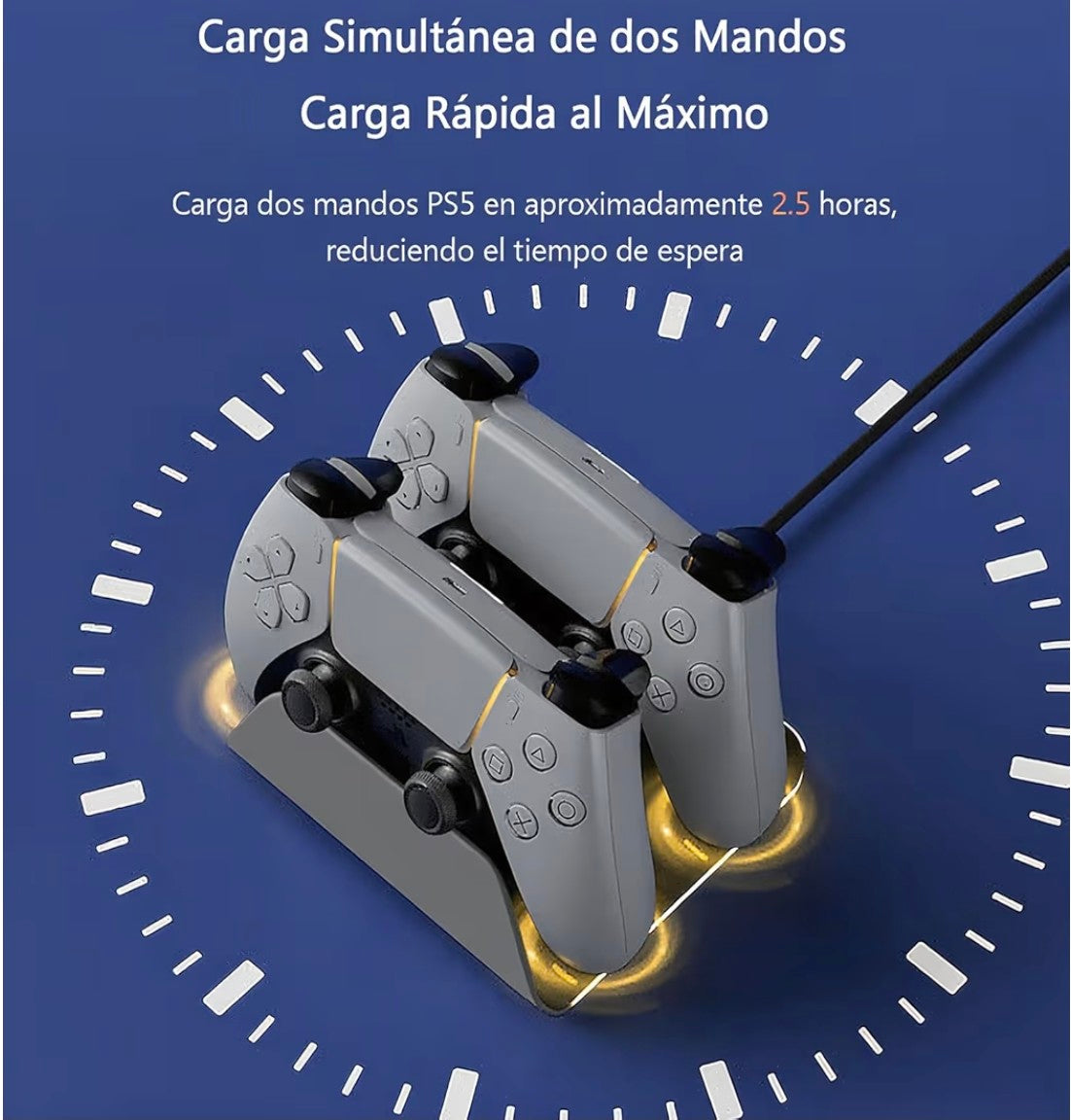 Base de carga PS5 – Mantén siempre listos tus mandos para jugar