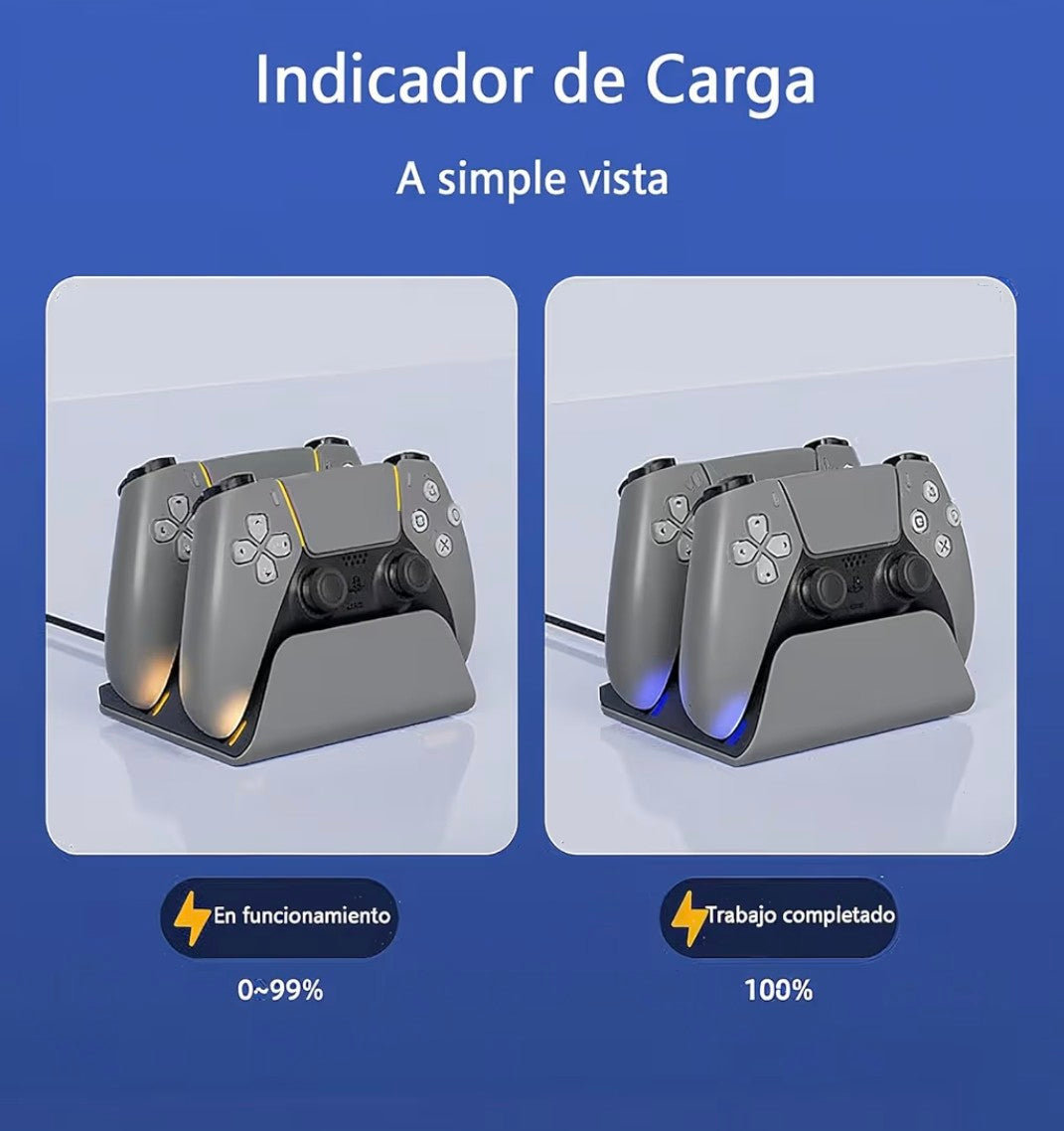Base de carga PS5 – Mantén siempre listos tus mandos para jugar