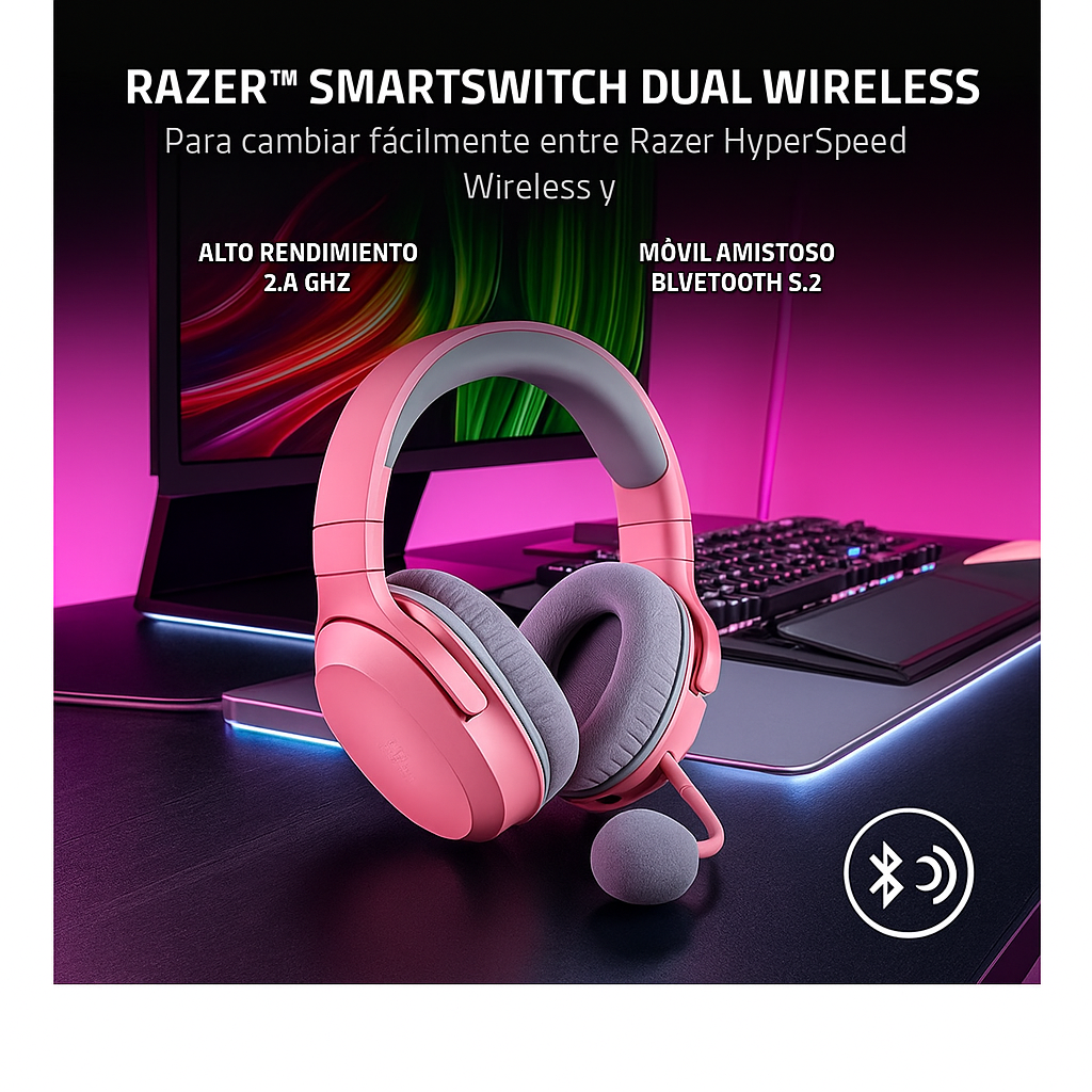 “Razer Barracuda X — sonido inmersivo para juegos, música y comunicación en cualquier dispositivo”